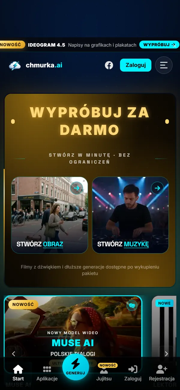 Aplikacja chmurka