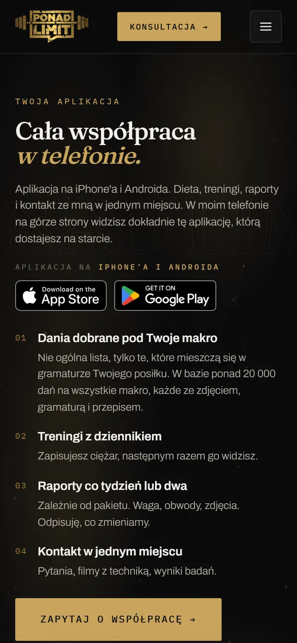 Aplikacja Ponad Limit